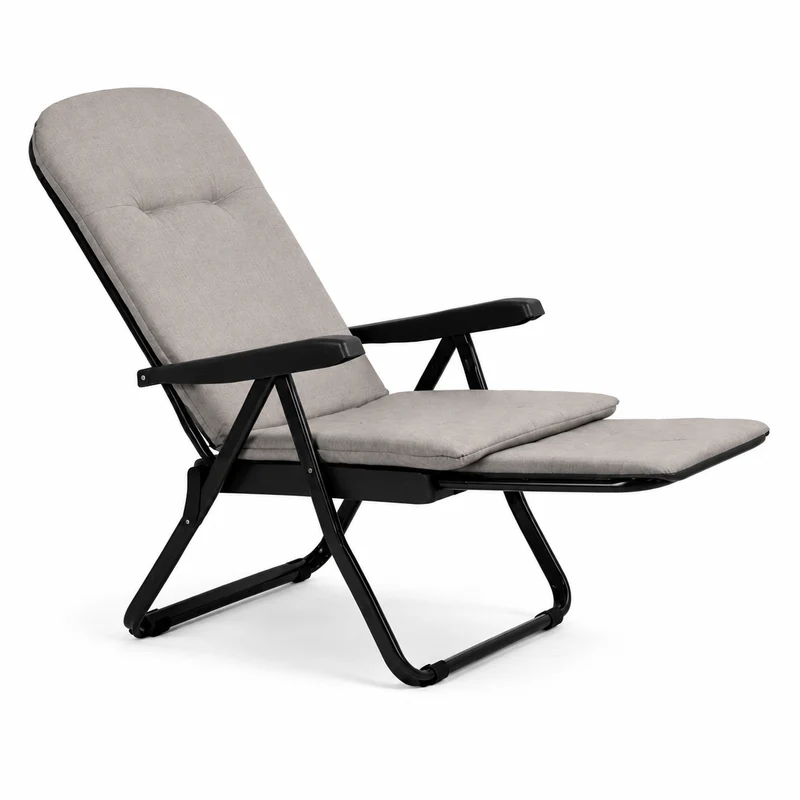 Poltrona Saponetta Reclinabile con Poggiapiedi Estraibile – Imbottita Made in Italy