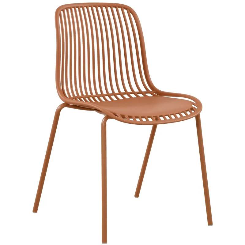 Silla de jardín polipropileno y acero Aura