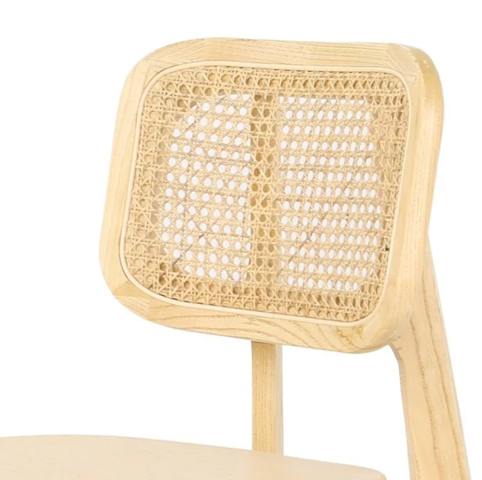 Pack 2 Silla de comedor de madera y chesca Selman natural new