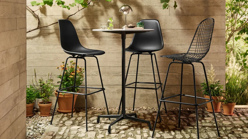 Wire Stool High