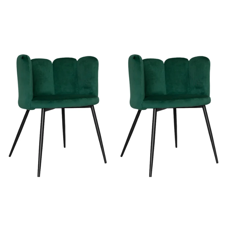 Pack 2 Sillas de comedor terciopelo Sould