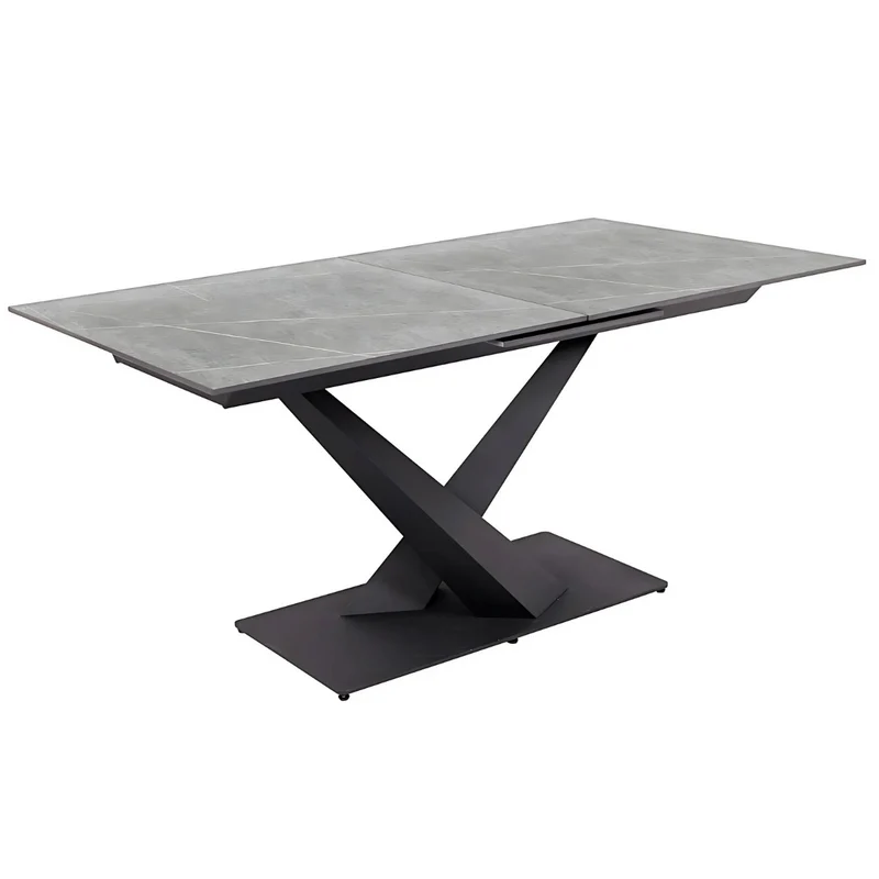 Tavolo Oliver Allungabile 160–200 cm con Piano in Gres