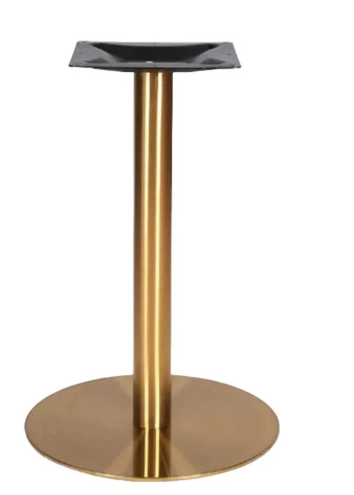 Base de mesa inox oro 45-50-60 cm