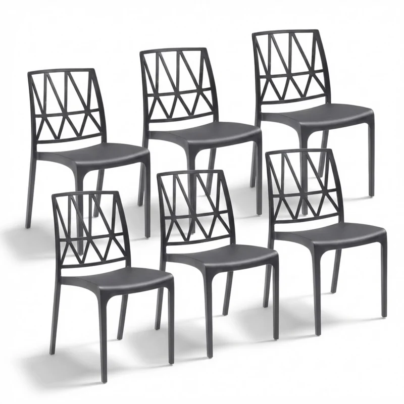 Sedia Bridge Impilabile in Plastica – Interno ed Esterno