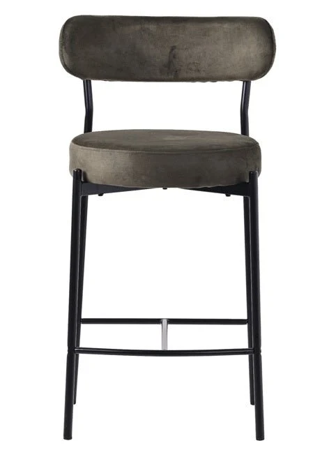 Taburete nórdico Matis Terciopelo 65cm