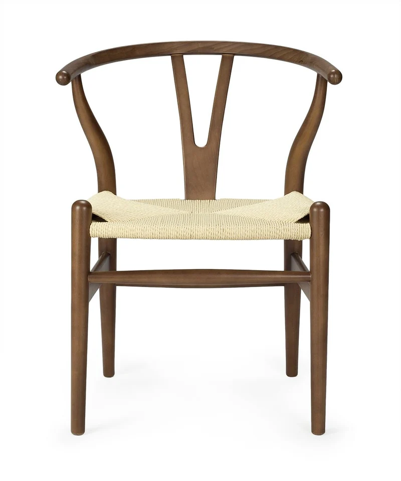 Silla de comedor madera asiento enea Wisly