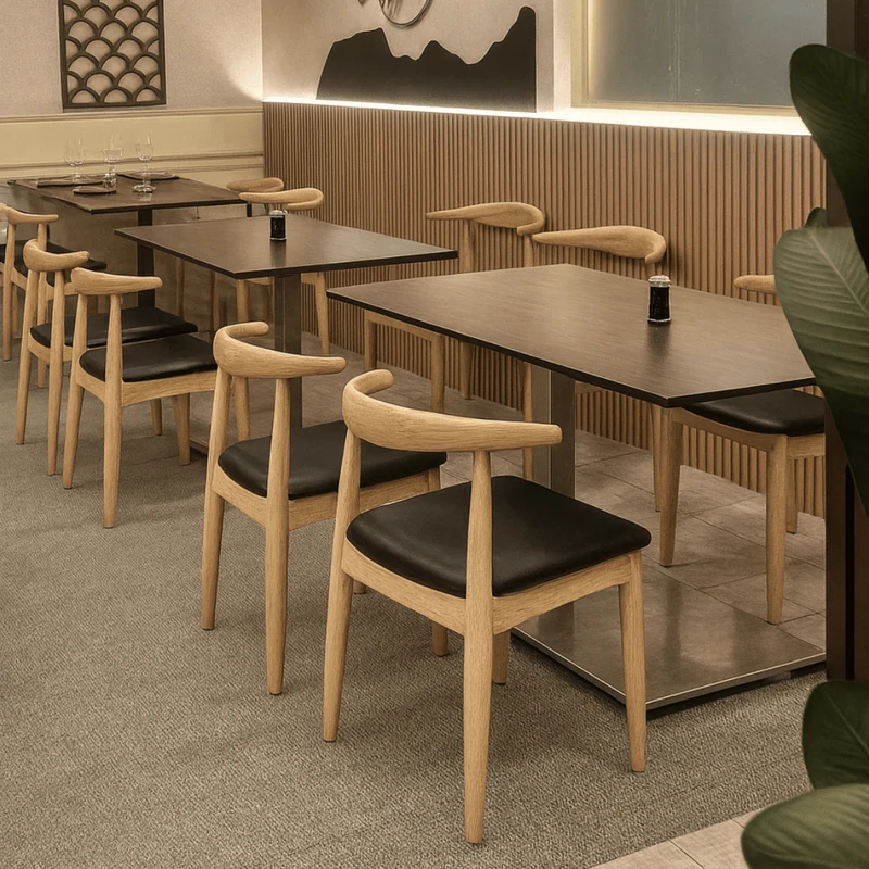 Silla de comedor de madera Neu fresno natural
