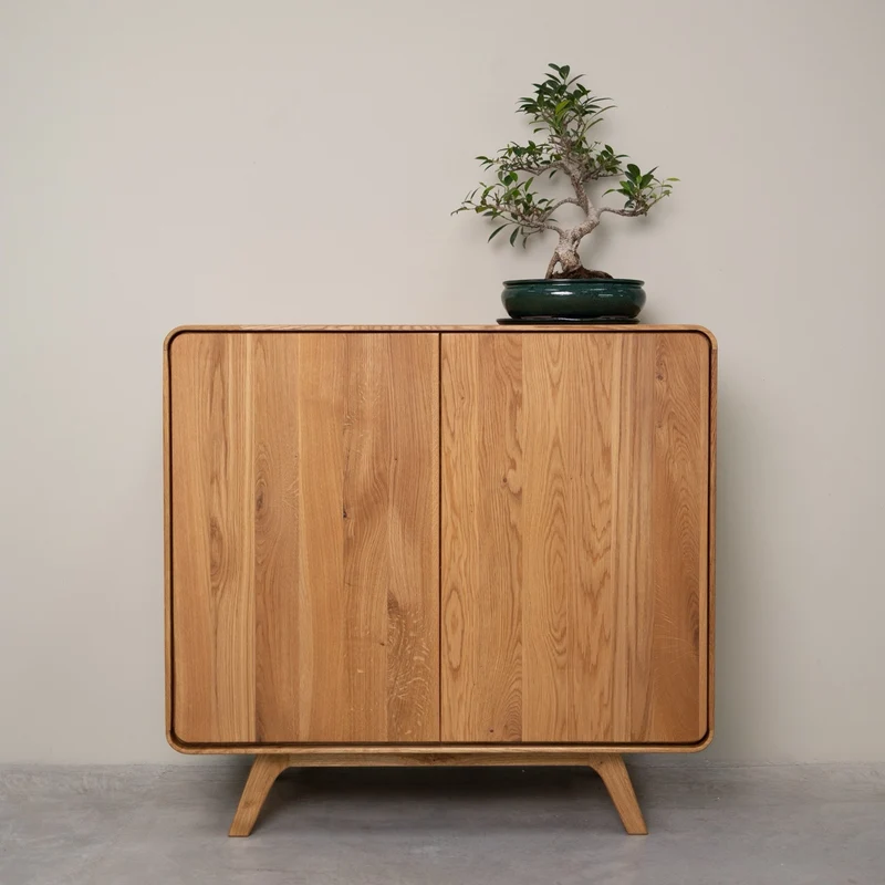 Credenza in legno massello di rovere Geneva 1 | NordicStory