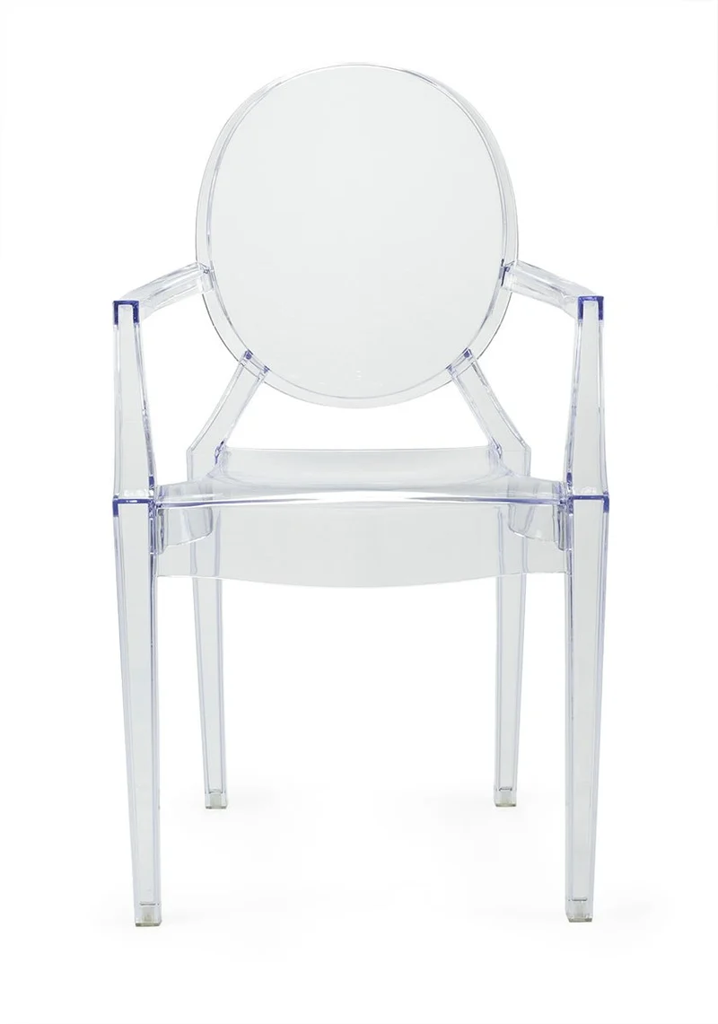 Sillón louis Transparente