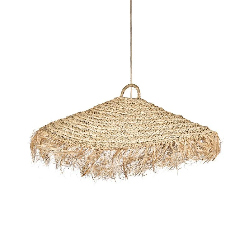 Lámpara de techo seagrass Taluz 75 cm