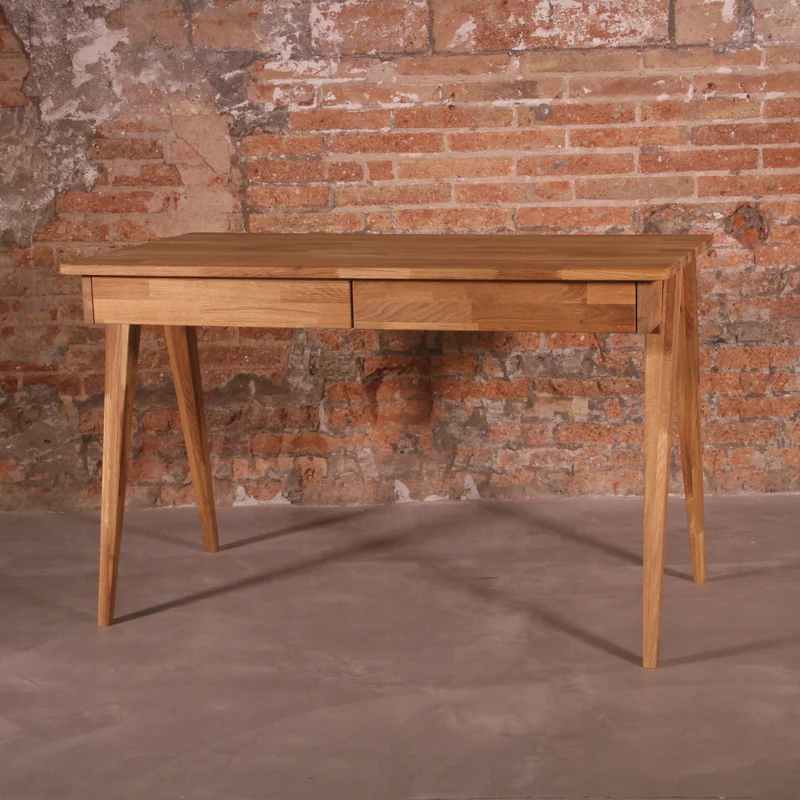 Scrivania in legno massello di rovere Berg | NordicStory