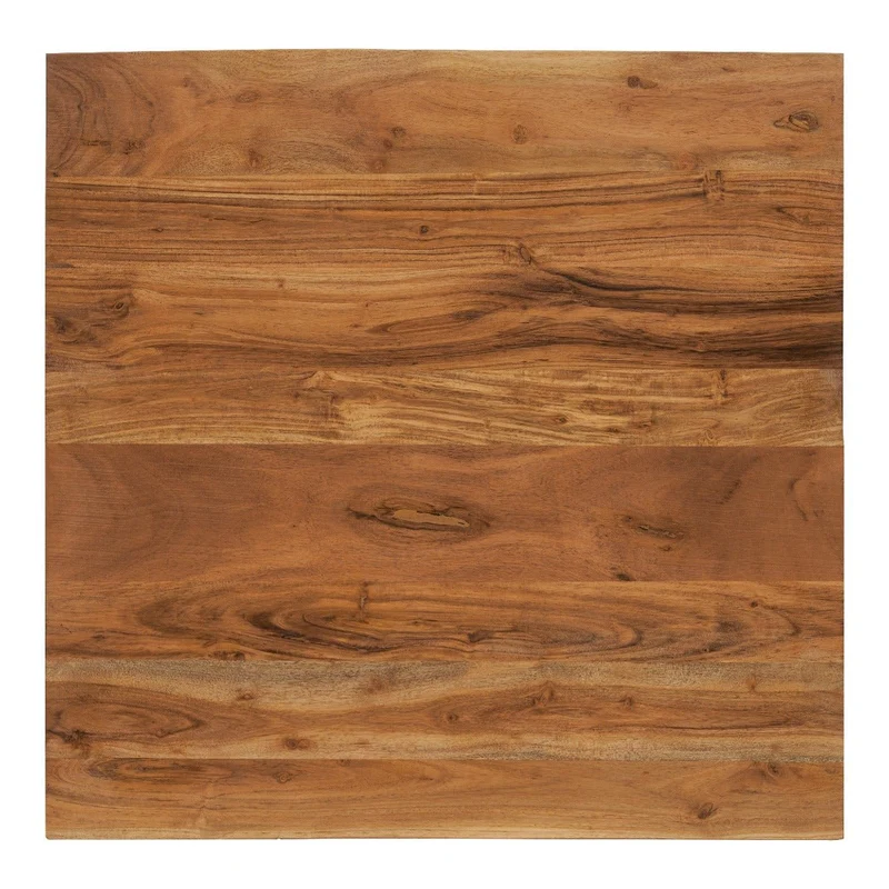 Tablero mesa madera acacia 80x80 cm