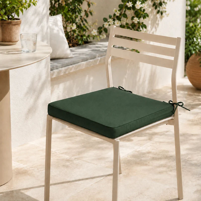 Cuscino per sedia 40x40x5cm - Hawai green