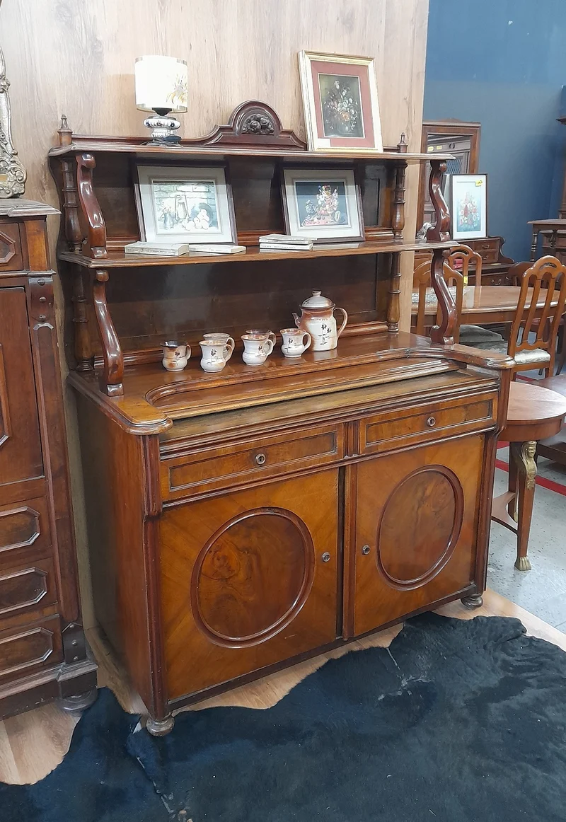 CREDENZA Biedermeier in noce