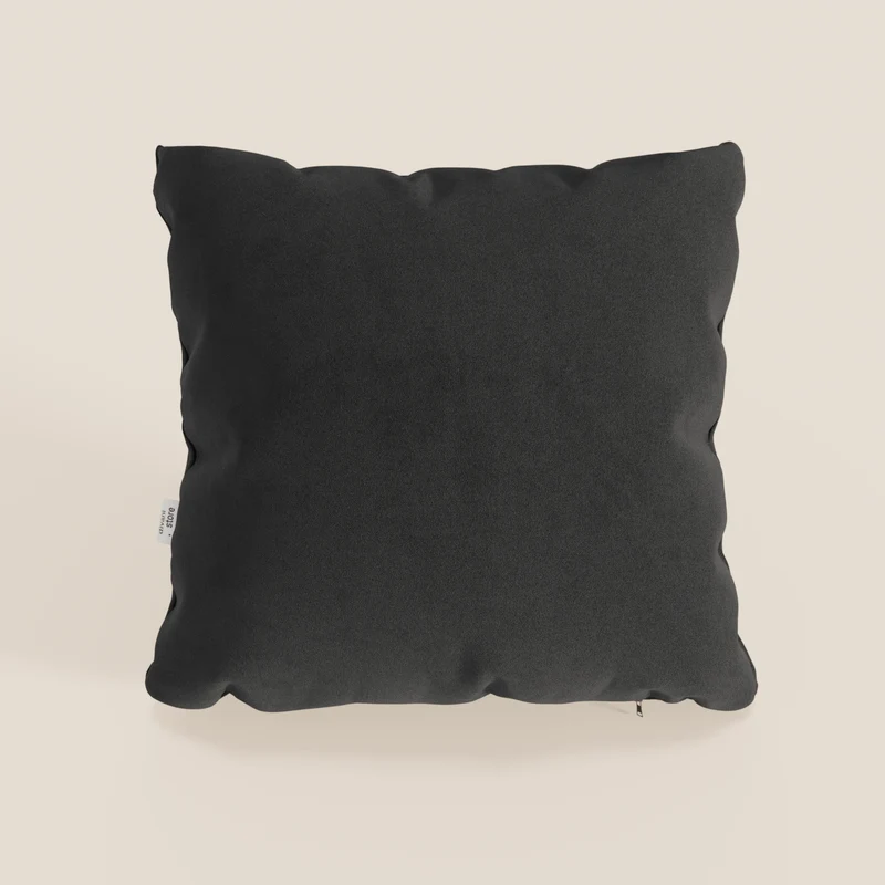 Jazz cuscino disponibile in diversi colori realizzato in microfibra tecnica smacchiabile T11 nero