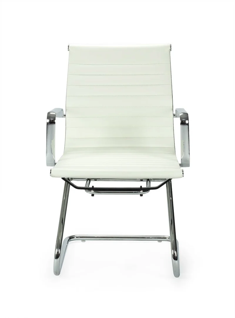 Silla de oficina patín Rio semipiel