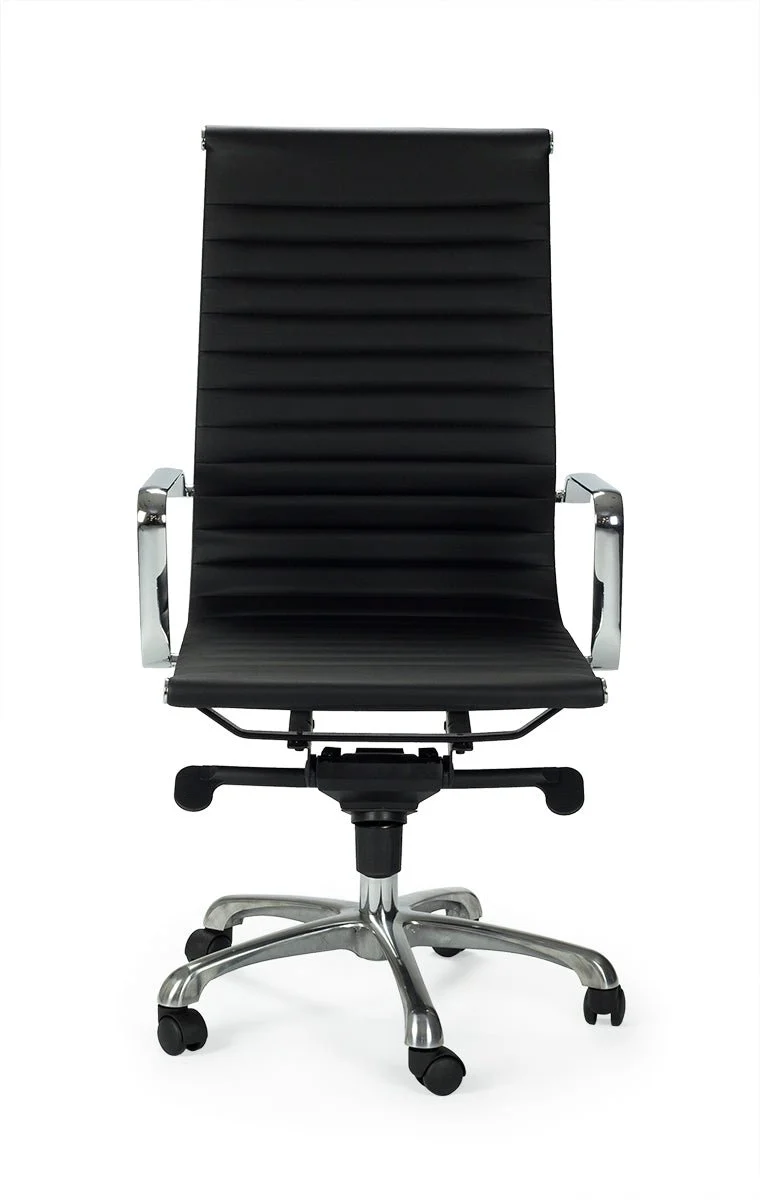 Silla de oficina Río Tapizada Respaldo Alto