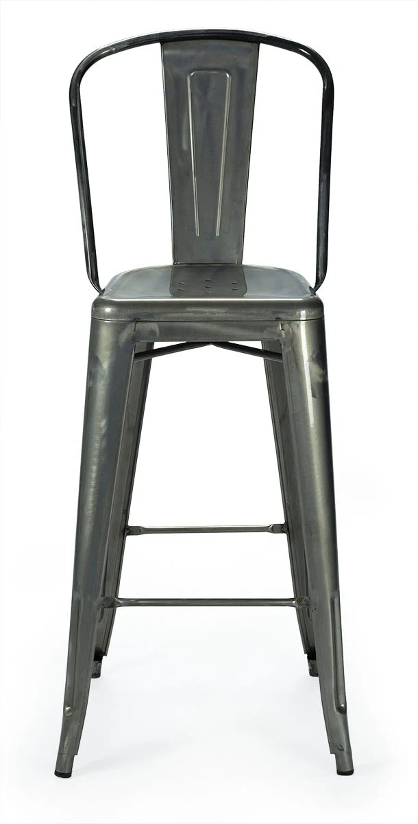 Taburete de bar Tolux Respaldo alto Industrial