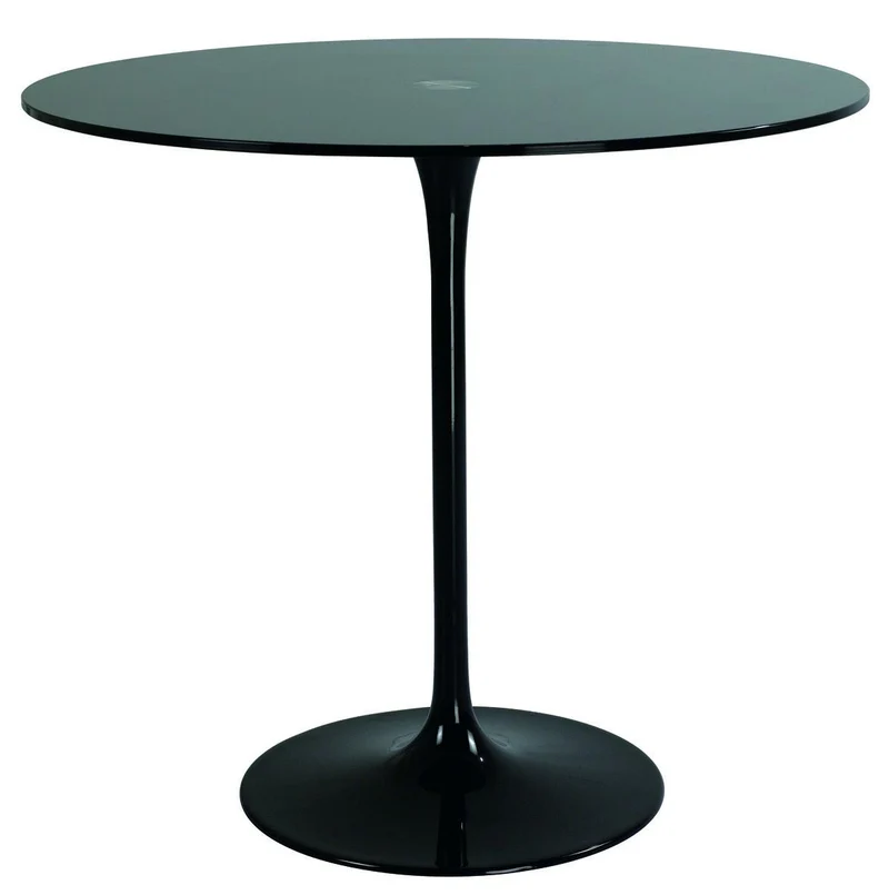 Mesa de cocina Tulip Cristal 90