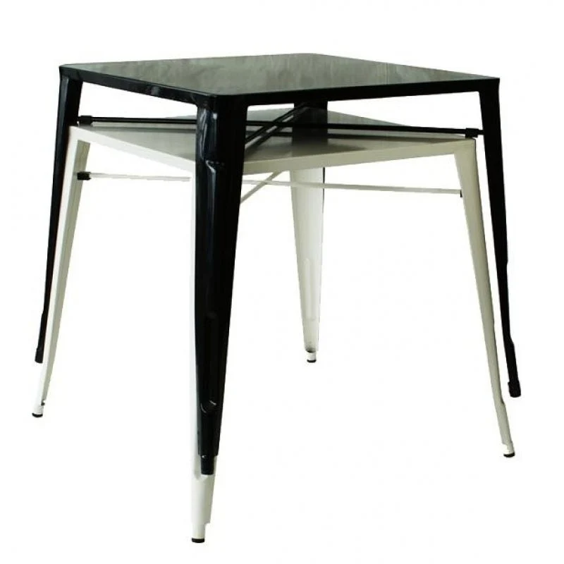 Mesa de comedor industrial apilable Tolux