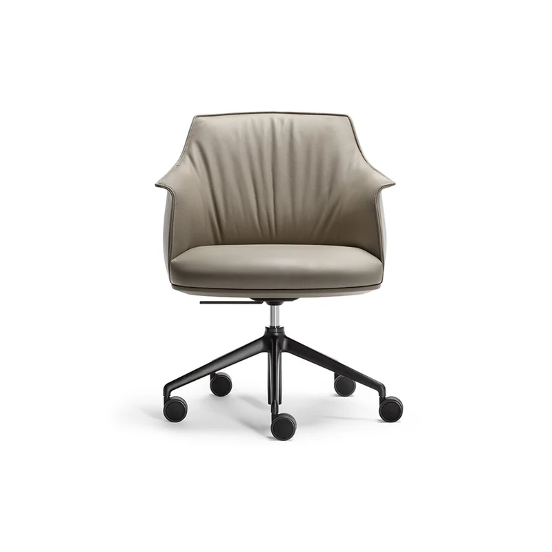Archibald Task Leather office managerial chair
