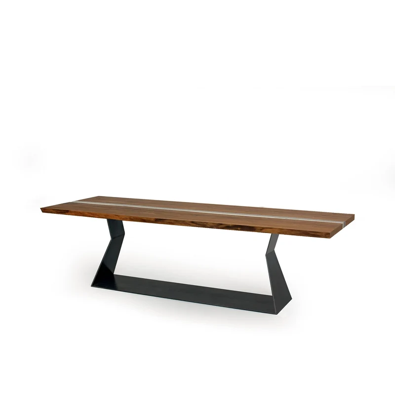 Bedrock Plank C Resin Table