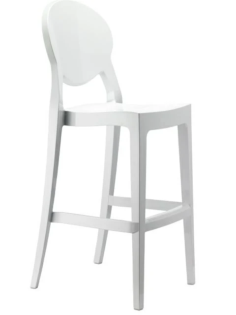 Sgabello Scab Igloo - Policarbonato H65/H74 Impilabile Made in Italy