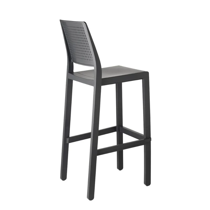 Sgabello Scab Emi - Design Forato Impilabile H65/H75 Made in Italy