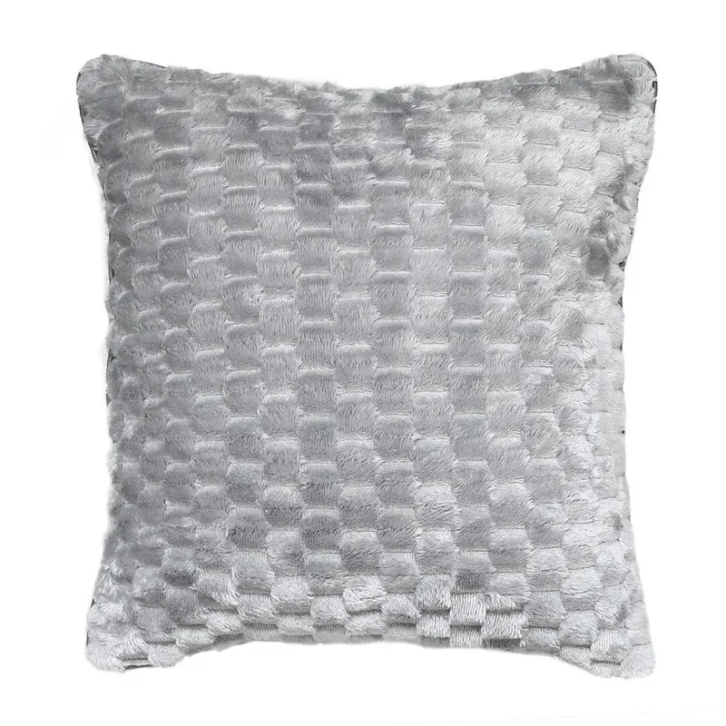 Cuscino Storm Aria 40x40 cm Tinta Unita Dark Grey