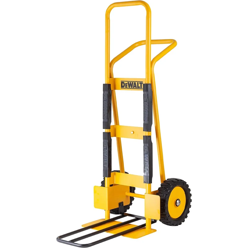 DEWALT Kit Carrello Portapacchi da Cantiere con Manico in Acciaio Portata 500kg