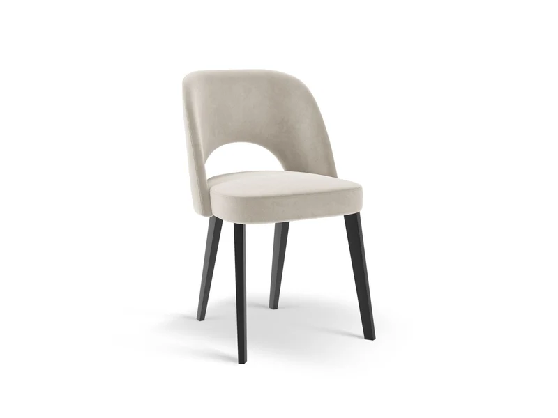 Sedia in Velluto, "Bowe", 1 Posto, 56x52x83