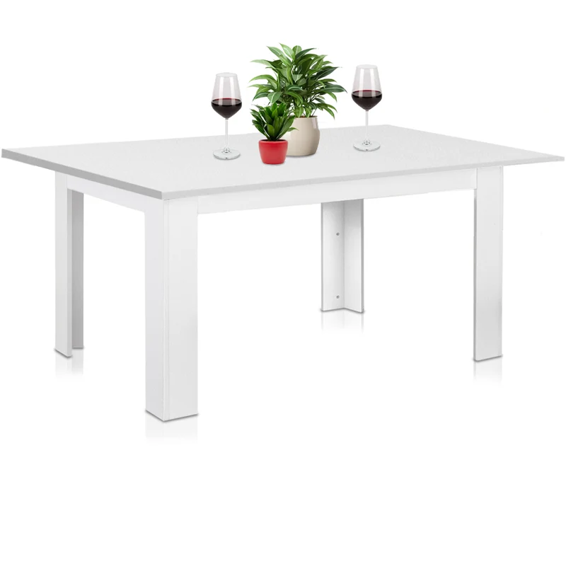 Tavolo Allungabile Cucina Sala Pranzo da 110 a 150x70x78 cm Bianco Estensibile