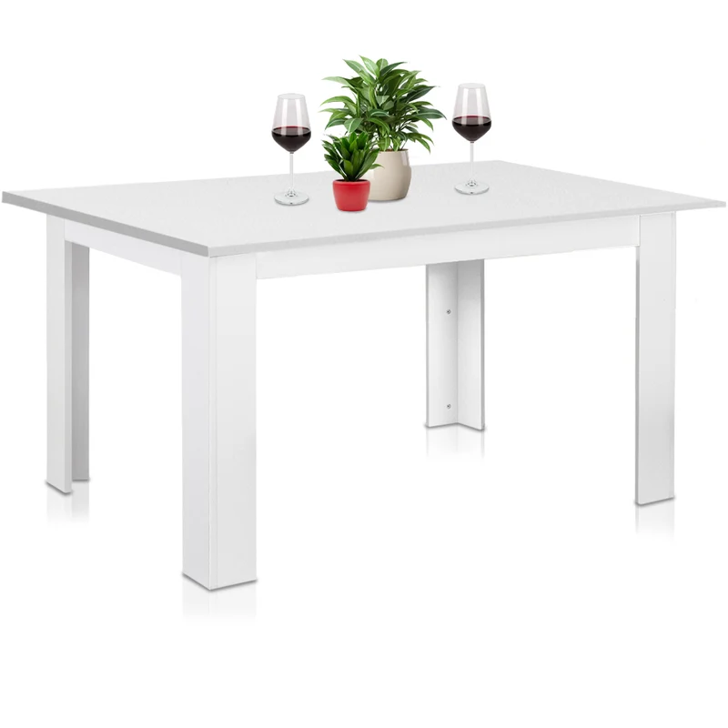 Tavolo Allungabile Cucina Sala Pranzo da 90 a 120 x60x78cm Bianco Estensibile