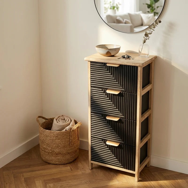 Cassettiera mobiletto per bagno camera - HALIA