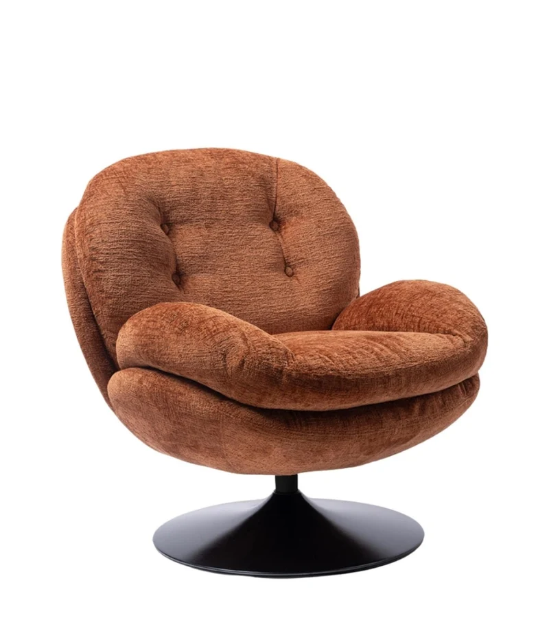 Poltrona Memento Brûlé Arancione 81x86xH83cm