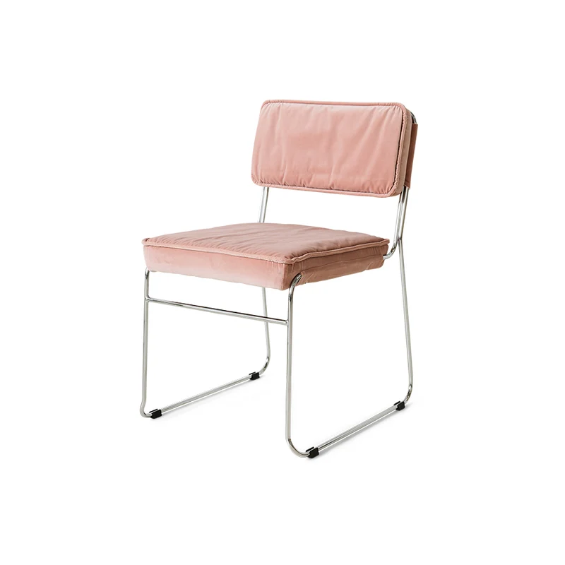 Sedia Endless velluto, rosa lychee