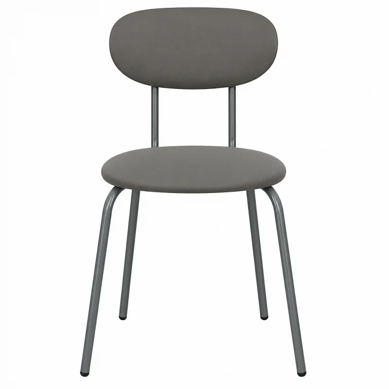 Sedia Dining Astrea Antracite 49x45,5x78,5 Cm