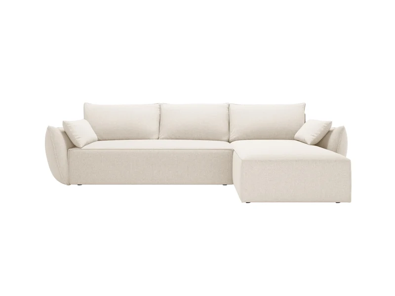Divano Angolare Destro Letto con Contenitore, "Kaelle", 4 Posti, 252x165x87