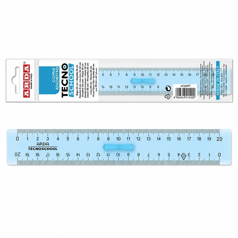 Doppio Decimetro Tecnoschool 20 Cm Arda