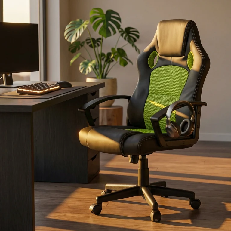 Poltrona da Gaming reclinabile in Poliuretano cm 61x65x114 - FORGE