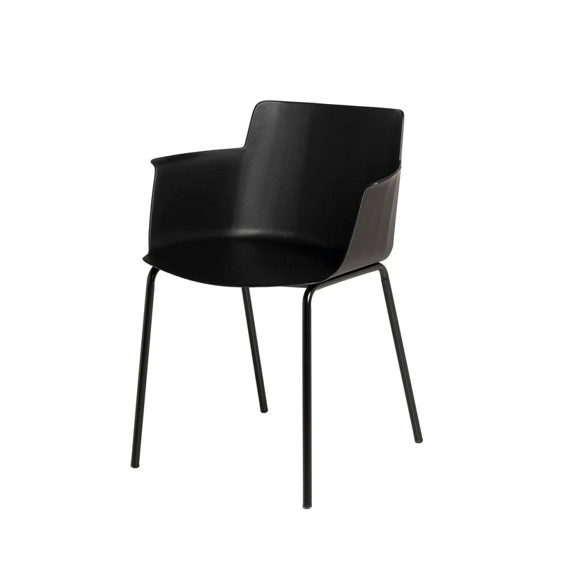 Sedia dolly nera