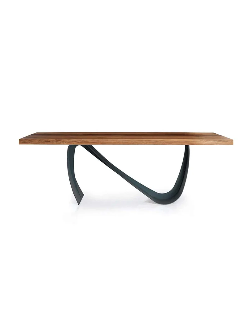 Tavolo FLEX in legno massello Legno Natural 240x100cm By Oliver B.