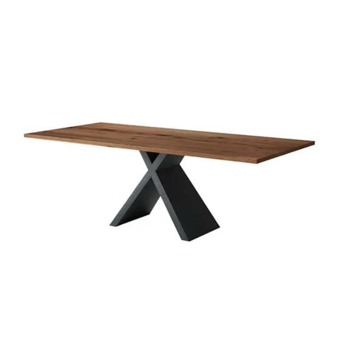 Tavolo GIAN in legno massello Antique