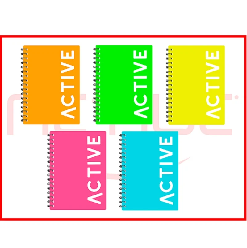 Maxi Quaderno Spiralato Active A Quadretti