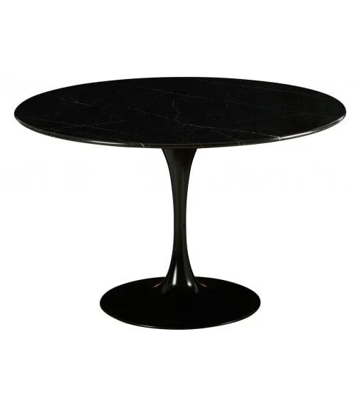 Tavolo MARBELLA BLACK D120 x H75 cm