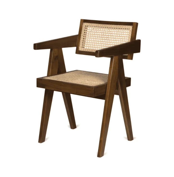 Office Chair Dark Brown - Pierre Jeanneret Edition
