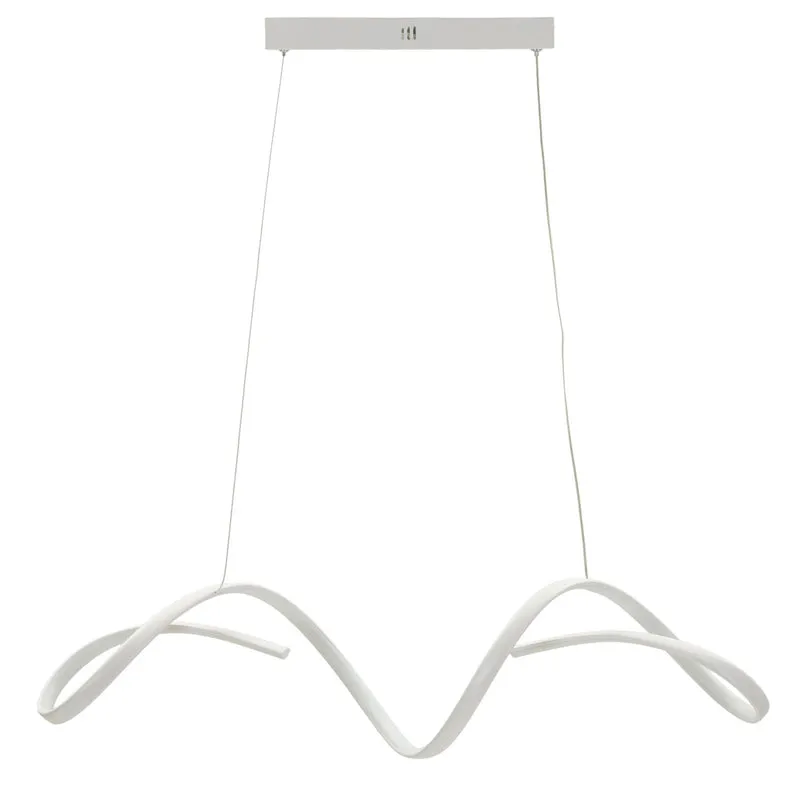 Lampadario LED Soffitto Struttura Ondulata Stile Moderno - UTER