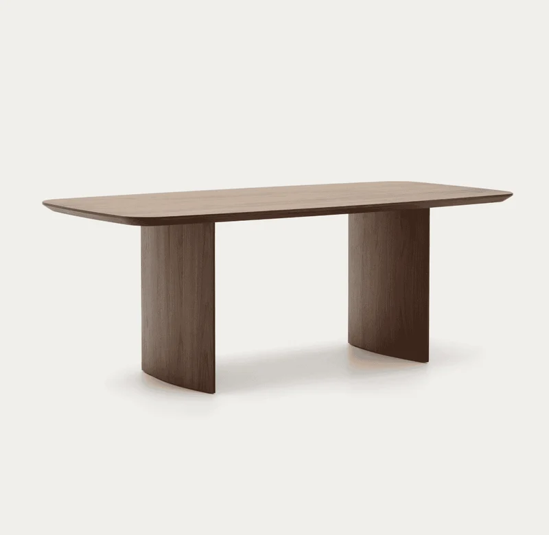 Tavolo LITTO in legno noce 200 o 240 cm