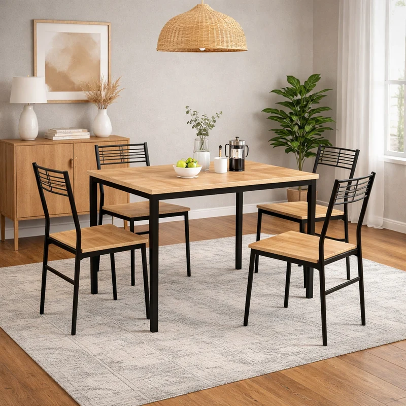 Set Tavolo + 4 Sedie Renon