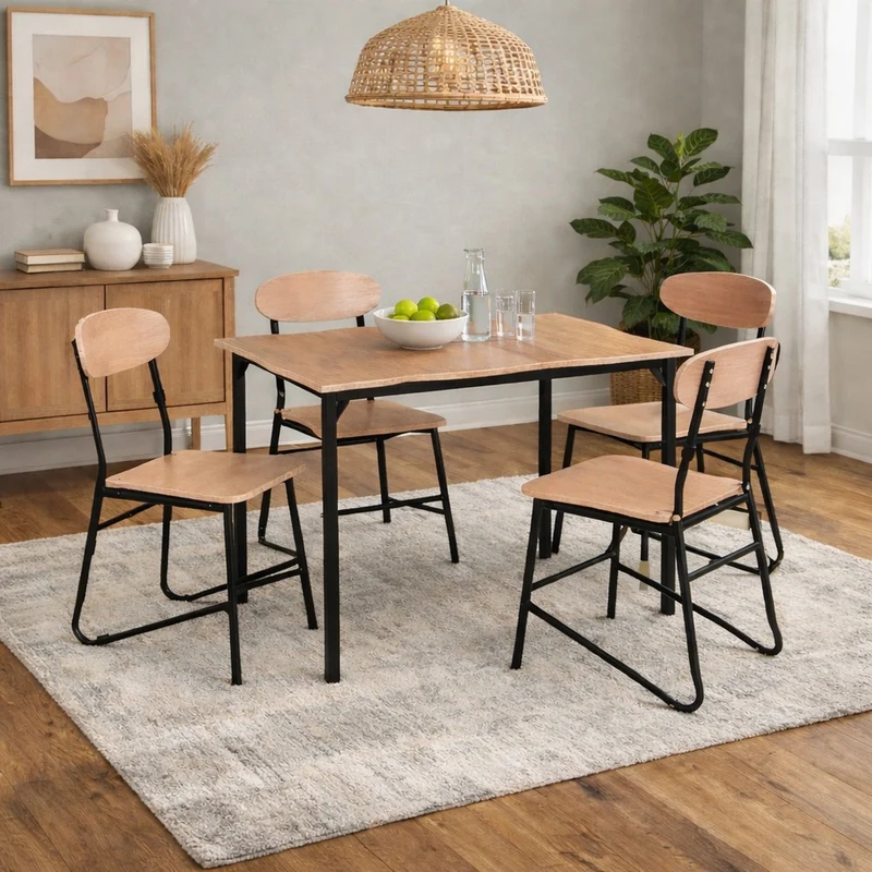 Set Tavolo + 4 Sedie Lussari